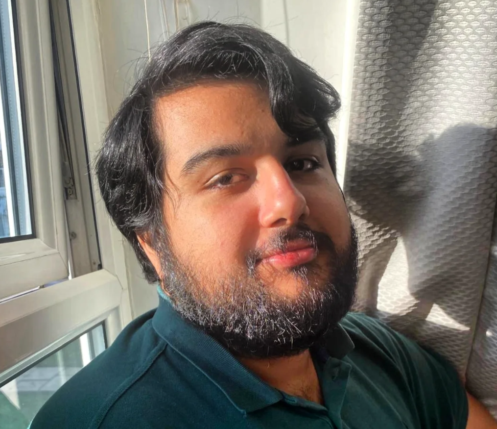 picture of handsome writer